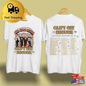 Big Time Rush Band Cant Get Enough Tour Shirt 2 Sided